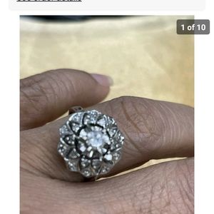 18k white gold .20 carat